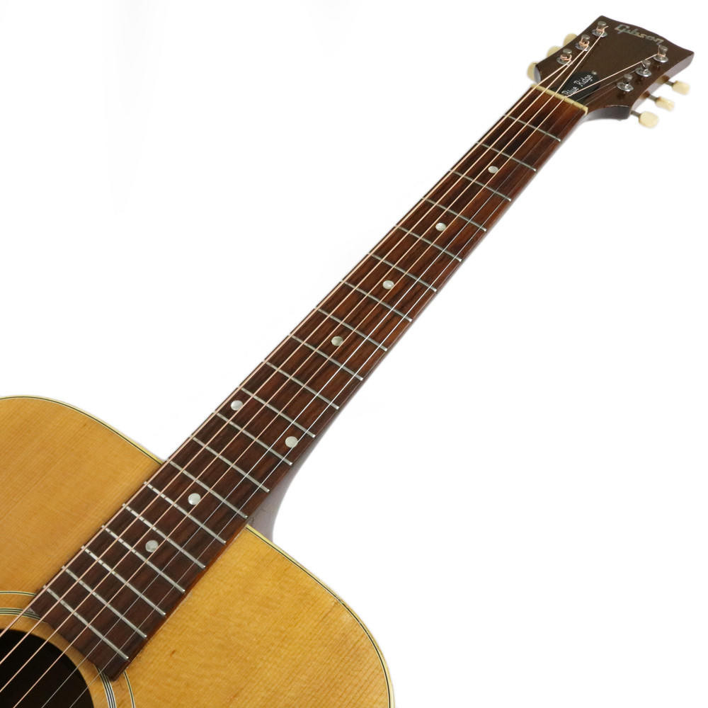 Vintage 1972 Gibson Blue Ridge Dreadnought Acoustic Guitar Natural