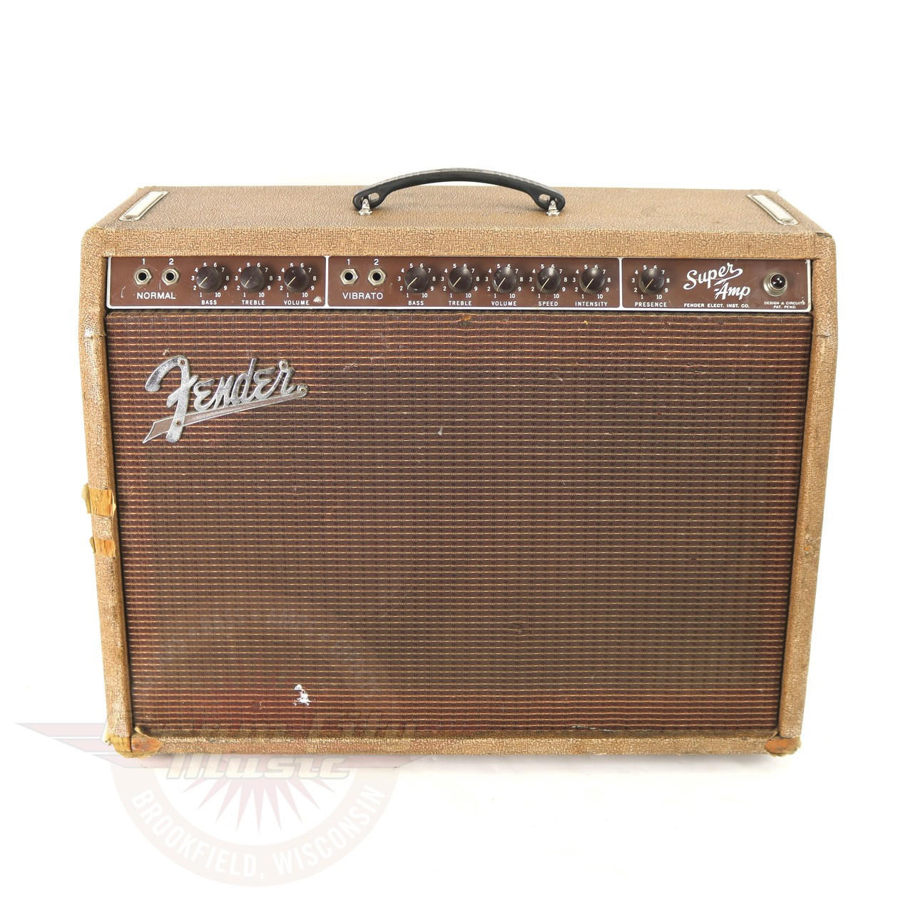 G.E. Smith's Vintage 1960 Fender Super 40W 2x10 Tube Combo Amp