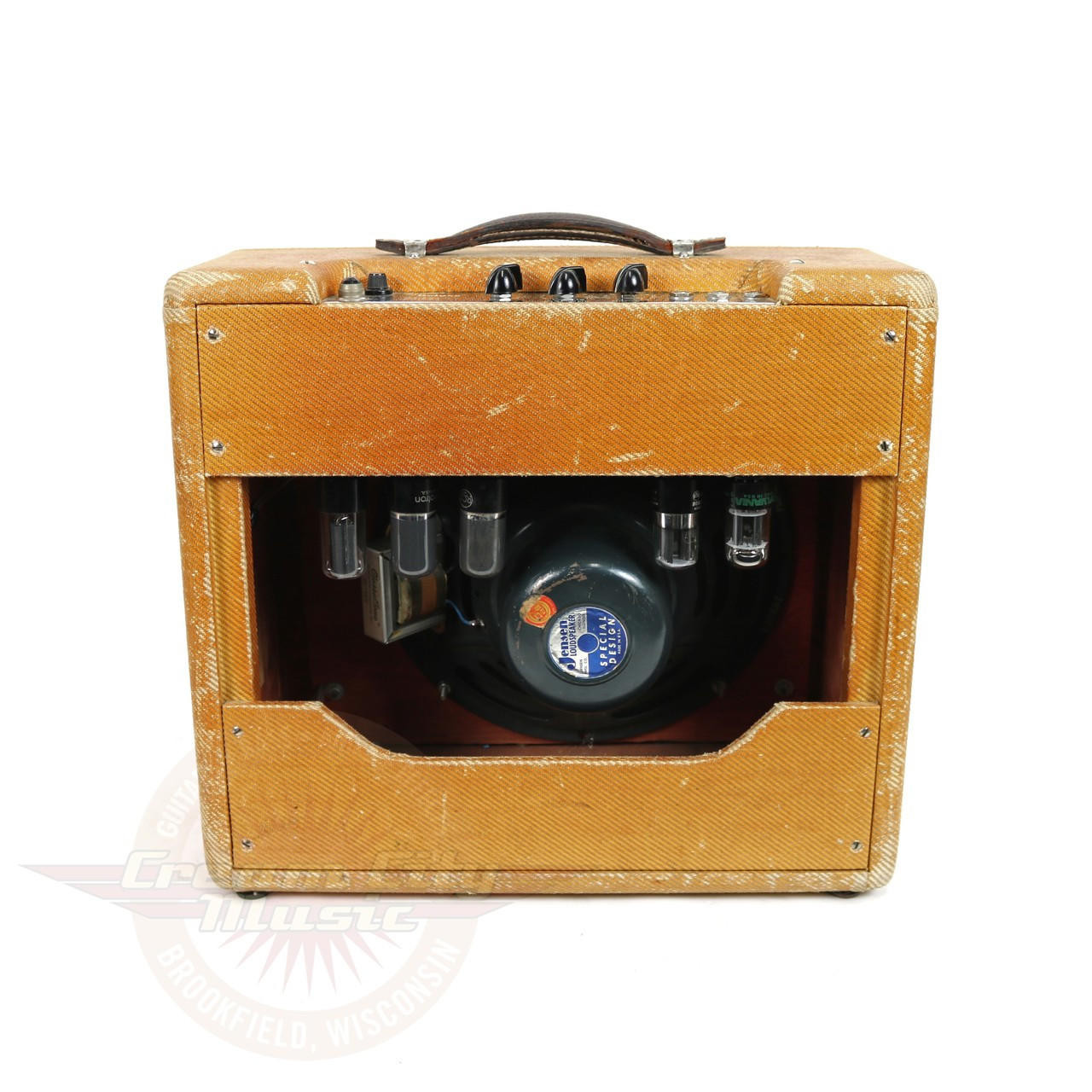 G.E. Smith's Vintage 1951 Fender Deluxe 10W 1x12 Tube Combo Amp TV