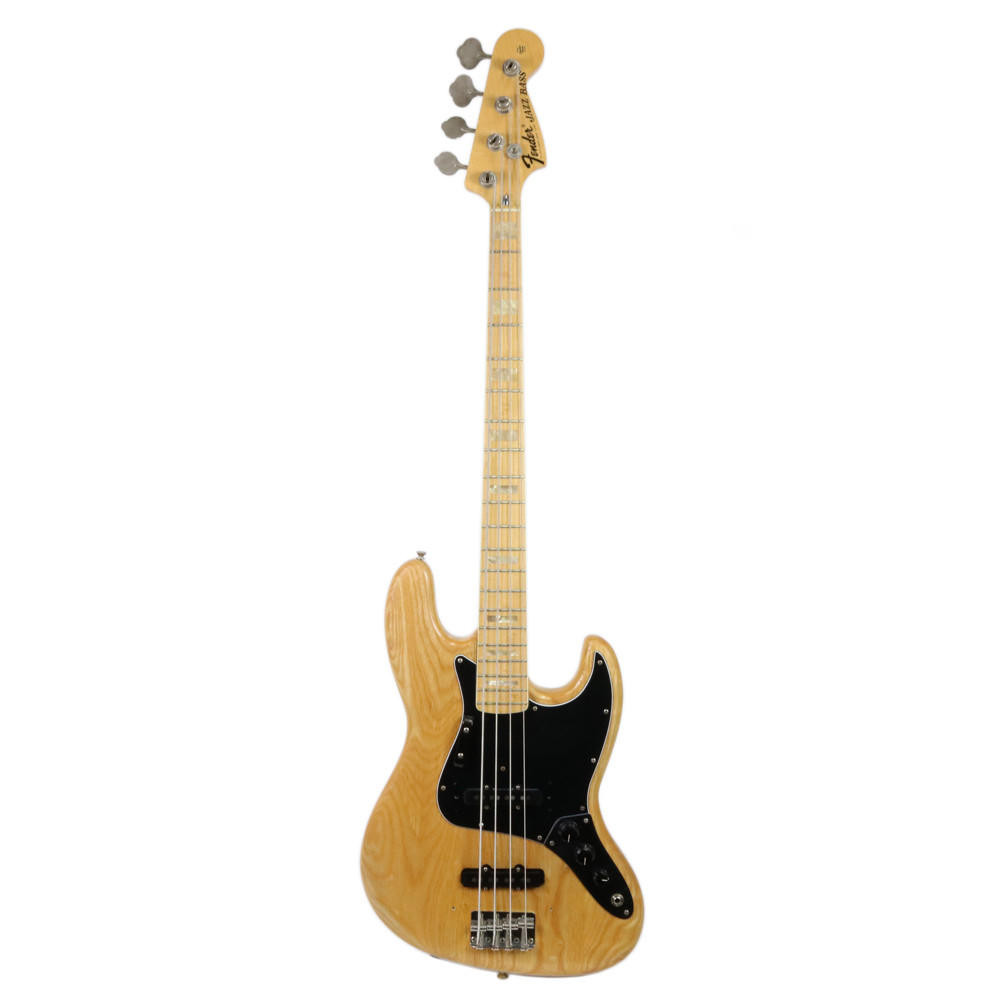 Vintage 1975 Fender Jazz Bass Natural Finish | Cream City Music