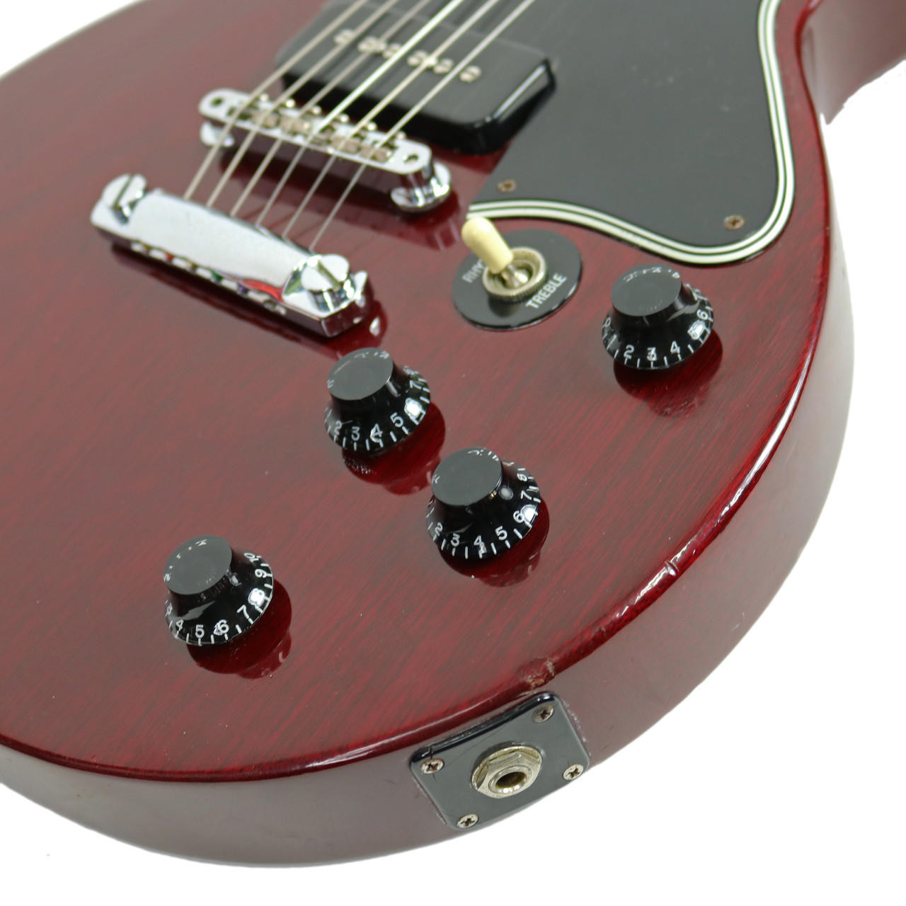 1995 Gibson Les Paul Special Double Cutaway Wine Red | Cream City