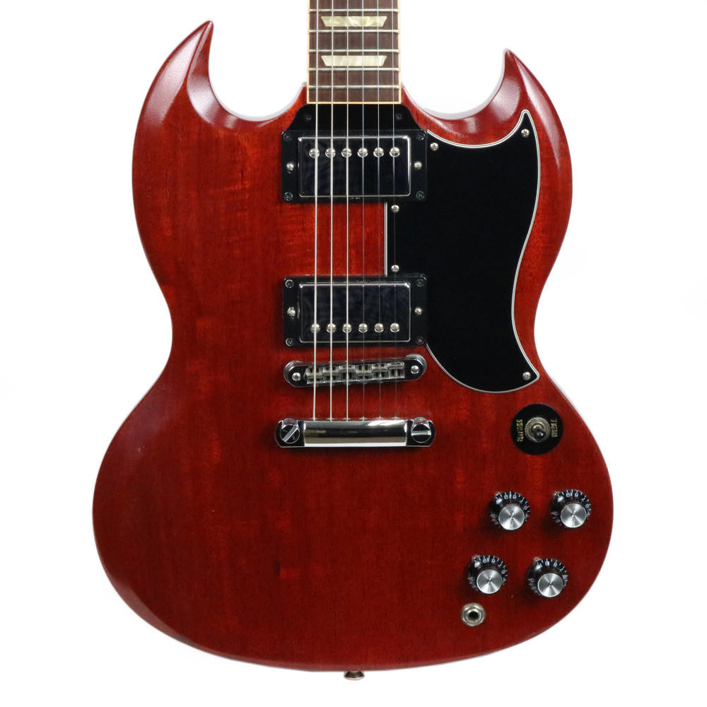 2012 Gibson SG '61 Reissue Satin Electric Guitar Worn Cherry