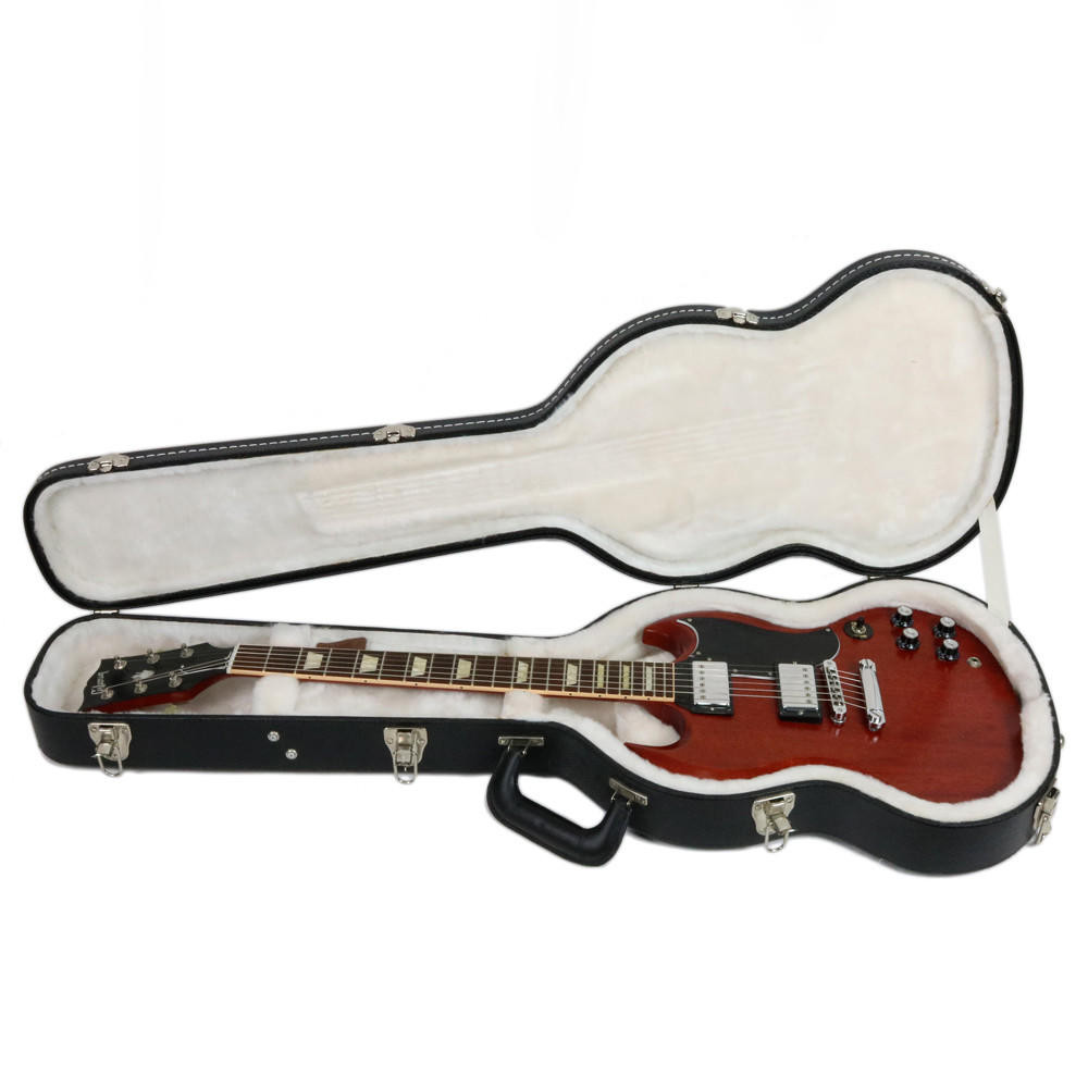 2012 Gibson SG '61 Reissue Satin Electric Guitar Worn Cherry