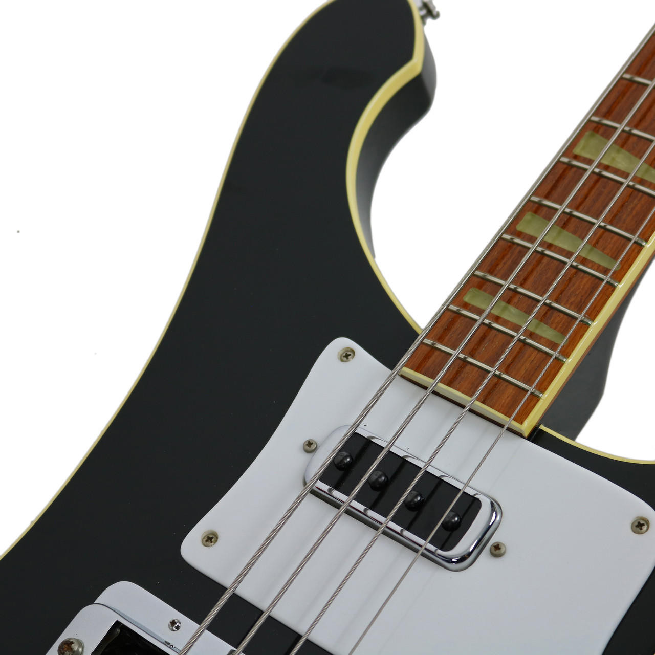 Vintage 1983 Rickenbacker 4003 Electric Bass Guitar Jetglo | Cream