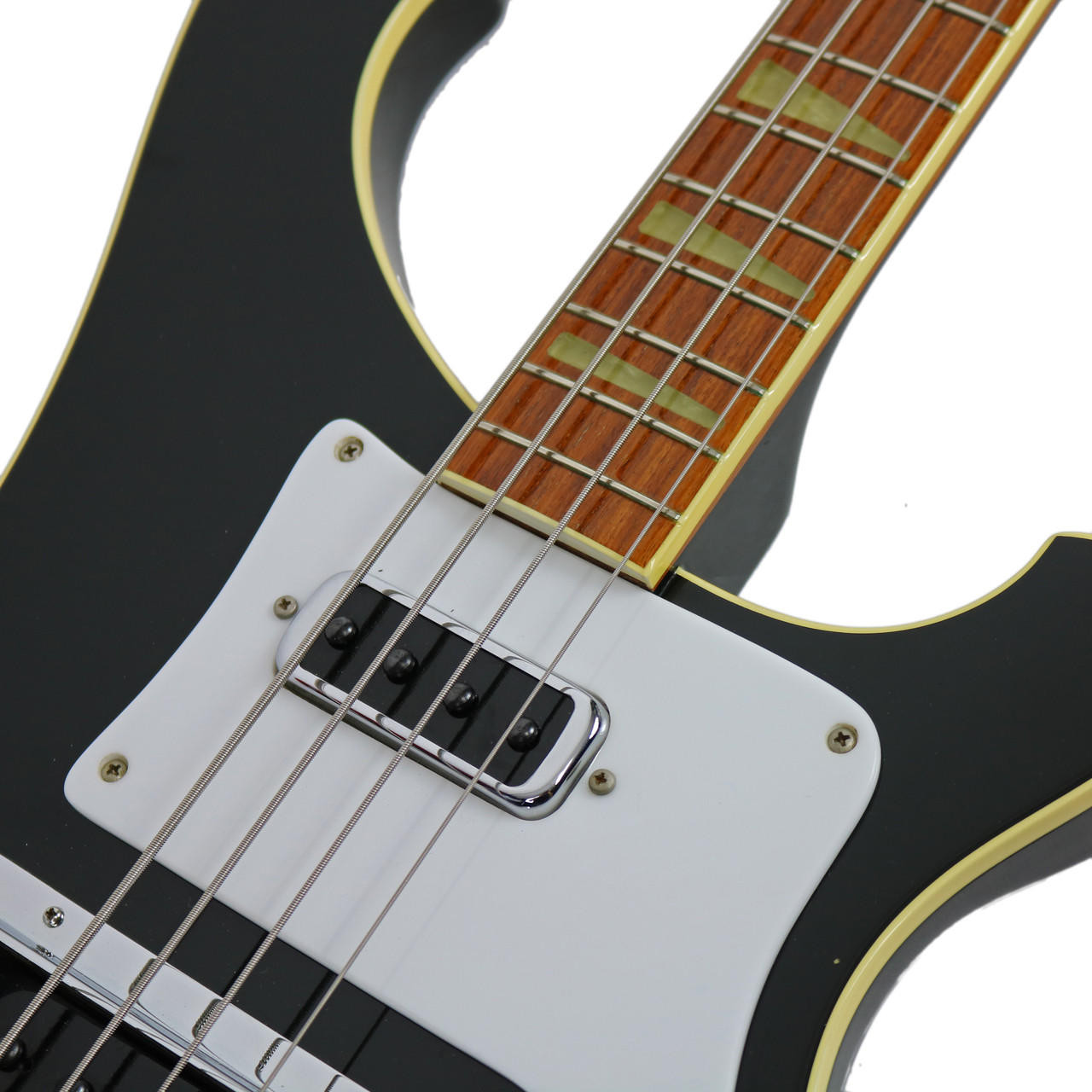 Vintage 1983 Rickenbacker 4003 Electric Bass Guitar Jetglo | Cream