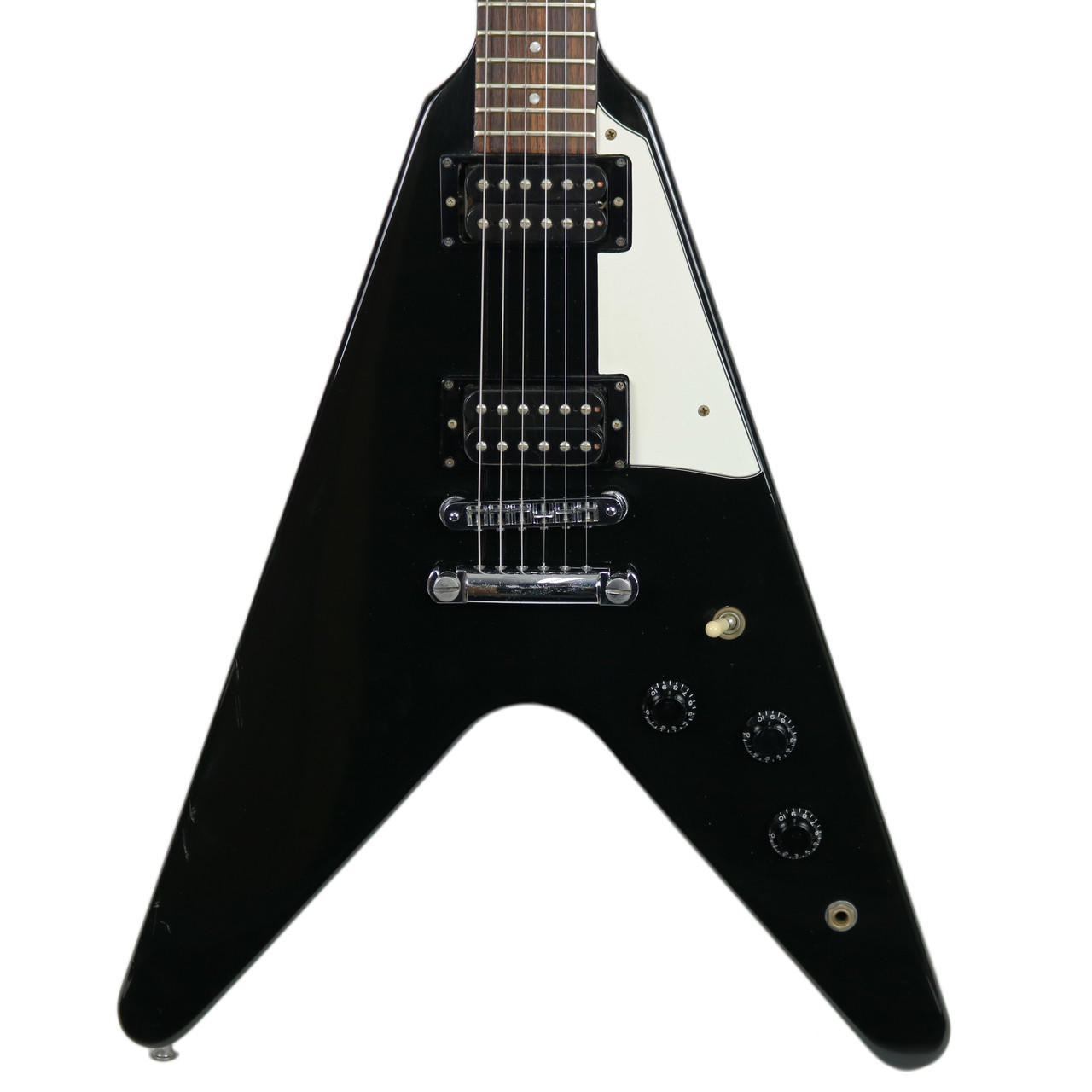 Vintage 1984 Gibson Flying V Ebony | Cream City Music