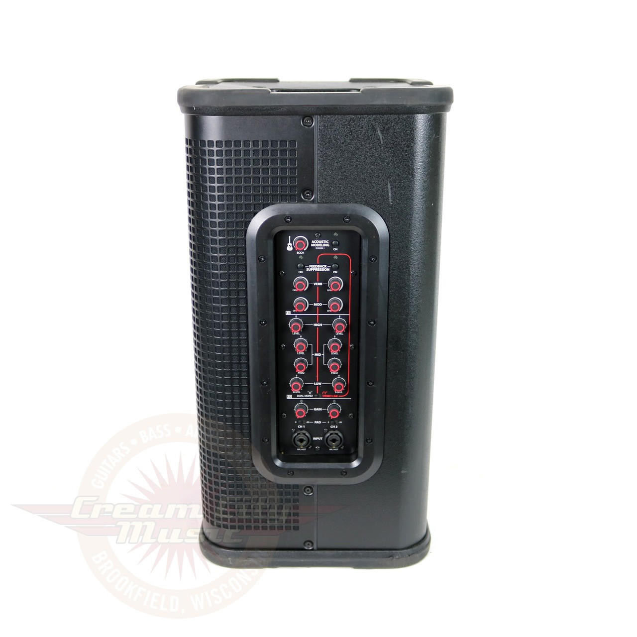 Line 6 StageSource L2t 800W Powered Smart Speaker System | Cream