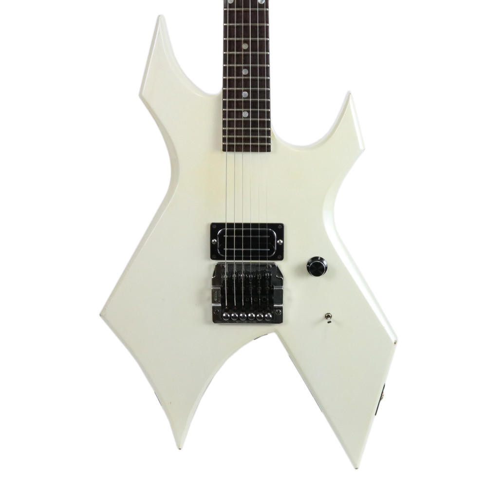 Vintage 1988 B.C. Rich Warlock Standard Electric Guitar White