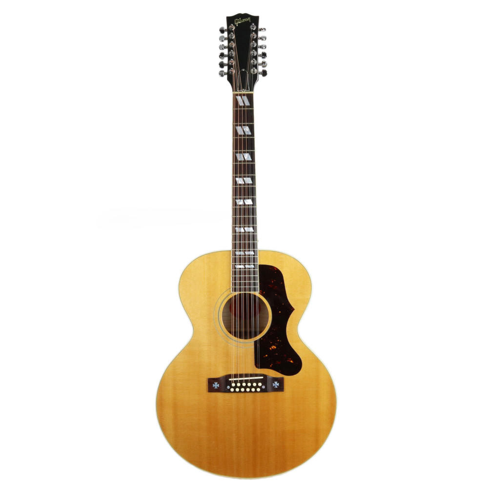 2000 Gibson J-185 12-String Jumbo Acoustic Guitar Natural Finish