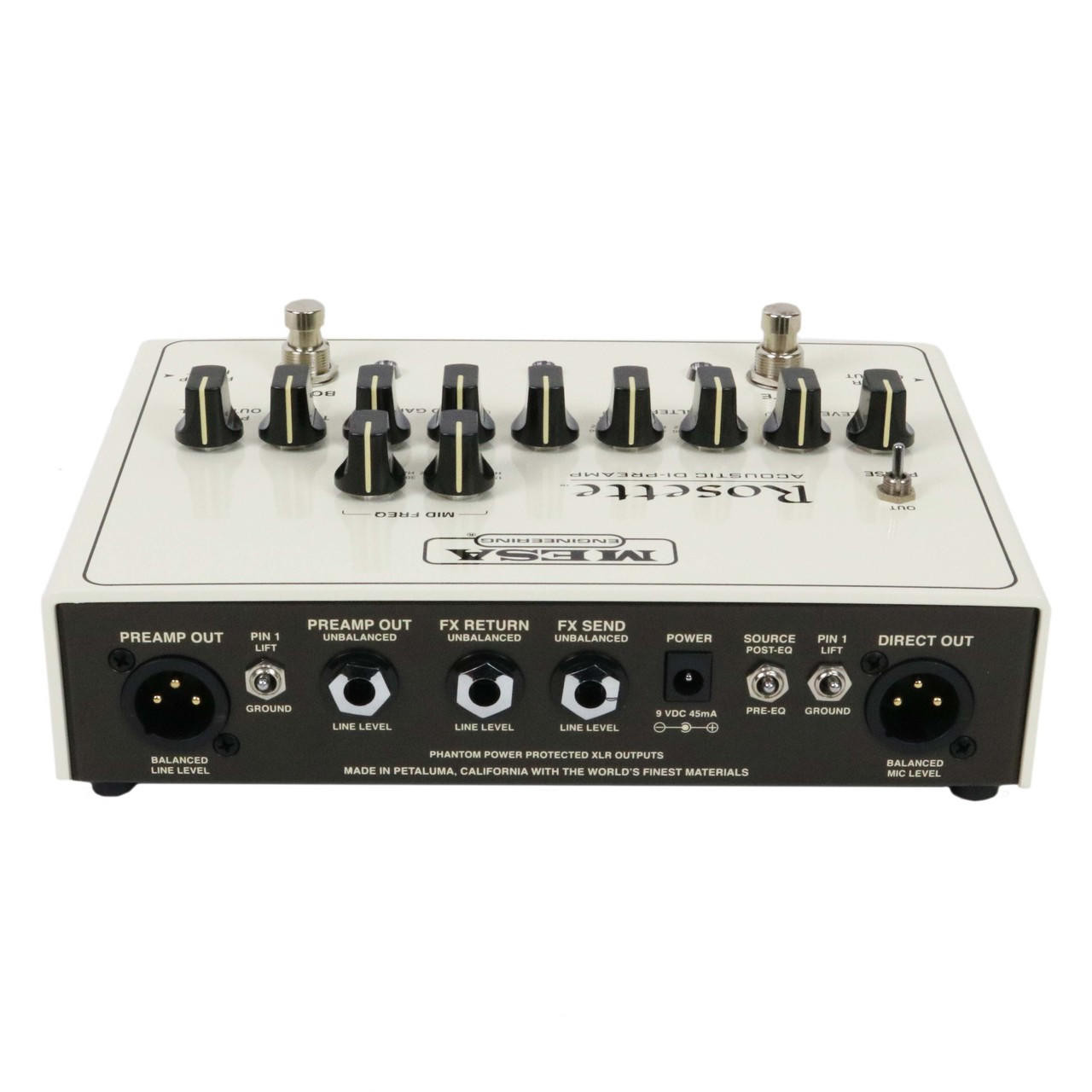 Mesa Boogie Rosette Acoustic DI Preamp Pedal | Cream City Music