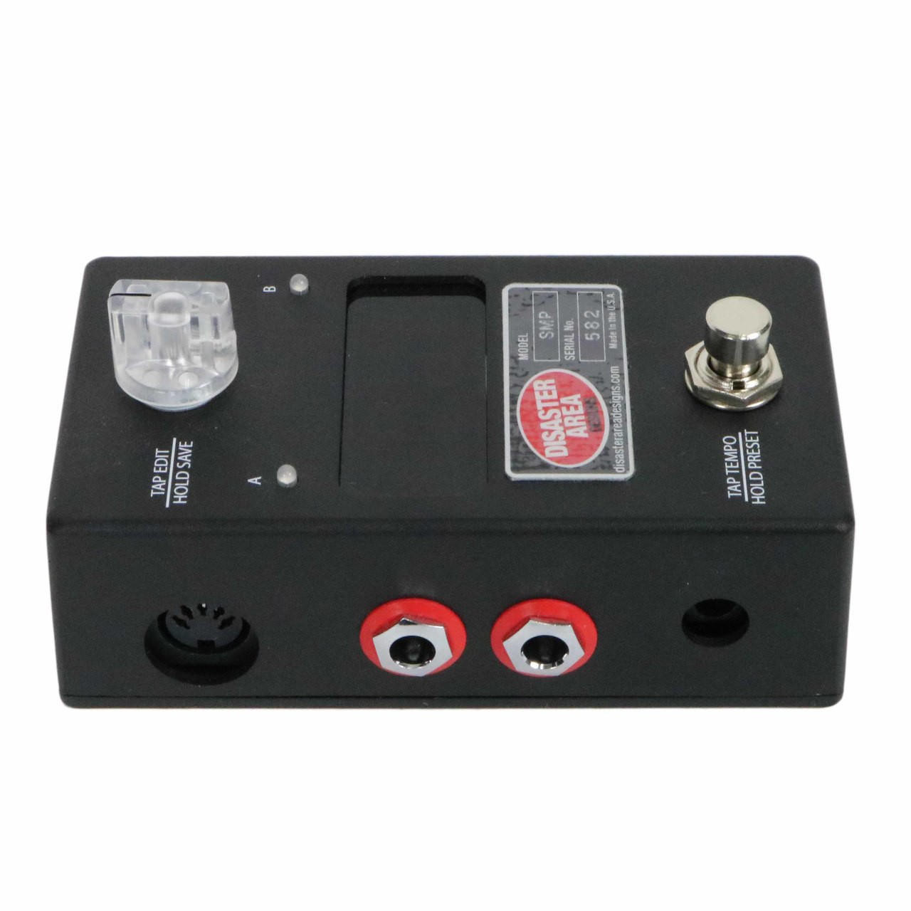 Disaster Area Designs SMARTClock Gen3 Tap Tempo MIDI Pedal | Cream