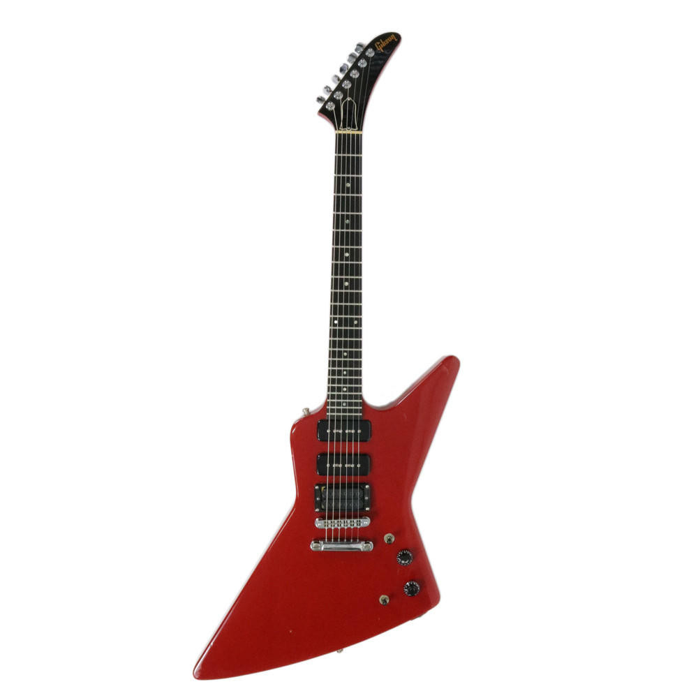 Vintage 1985 Gibson Explorer III Electric Guitar Red Finish