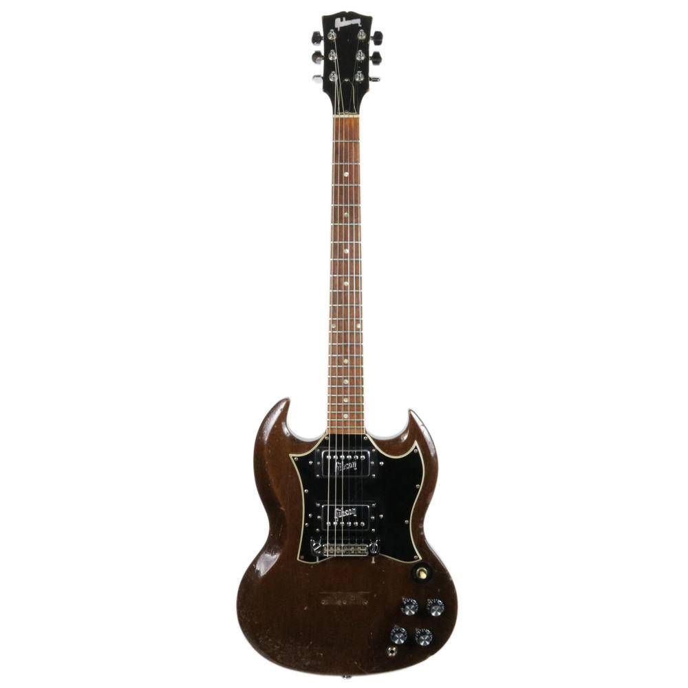 Vintage 1970 Gibson SG Special Modified Electric Guitar Walnut