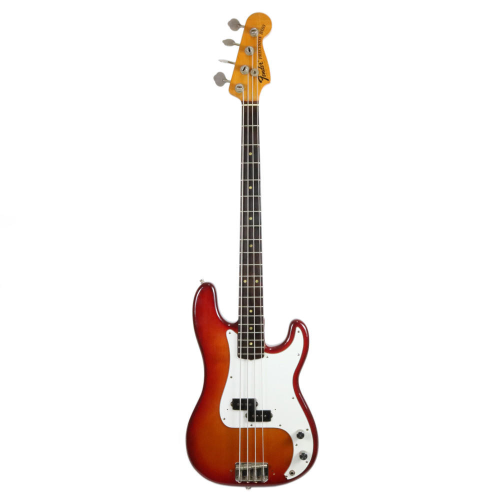Vintage 1974 Fender Precision Electric Bass Guitar Refinished