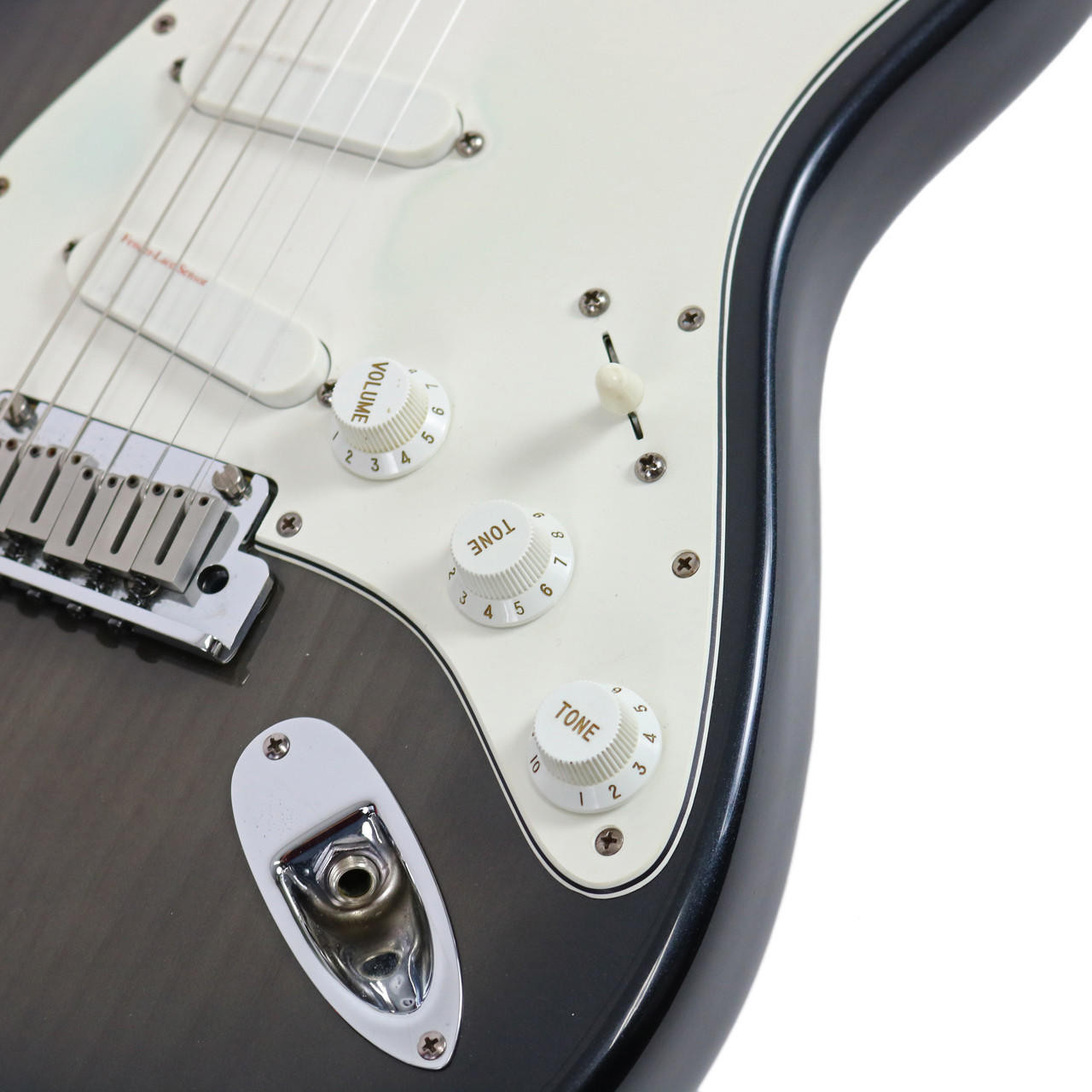 Vintage 1991 Fender Stratocaster Plus Black Pearl Dust | Cream