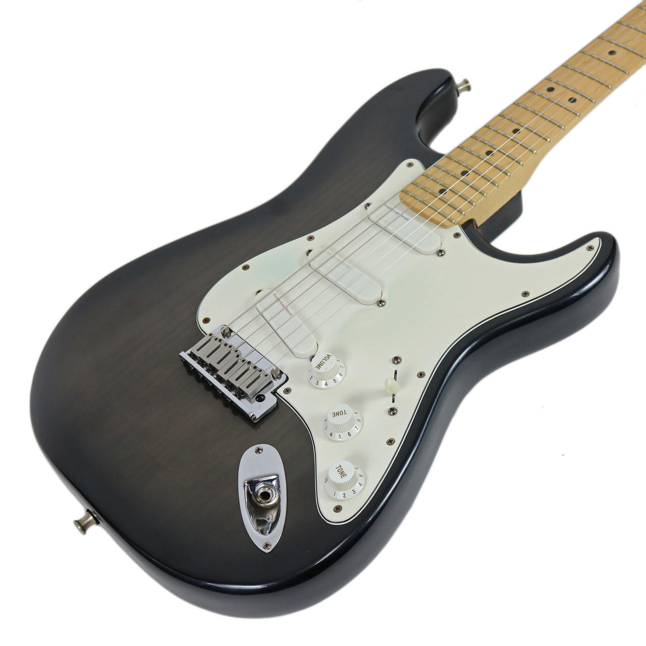 Vintage 1991 Fender Stratocaster Plus Black Pearl Dust | Cream