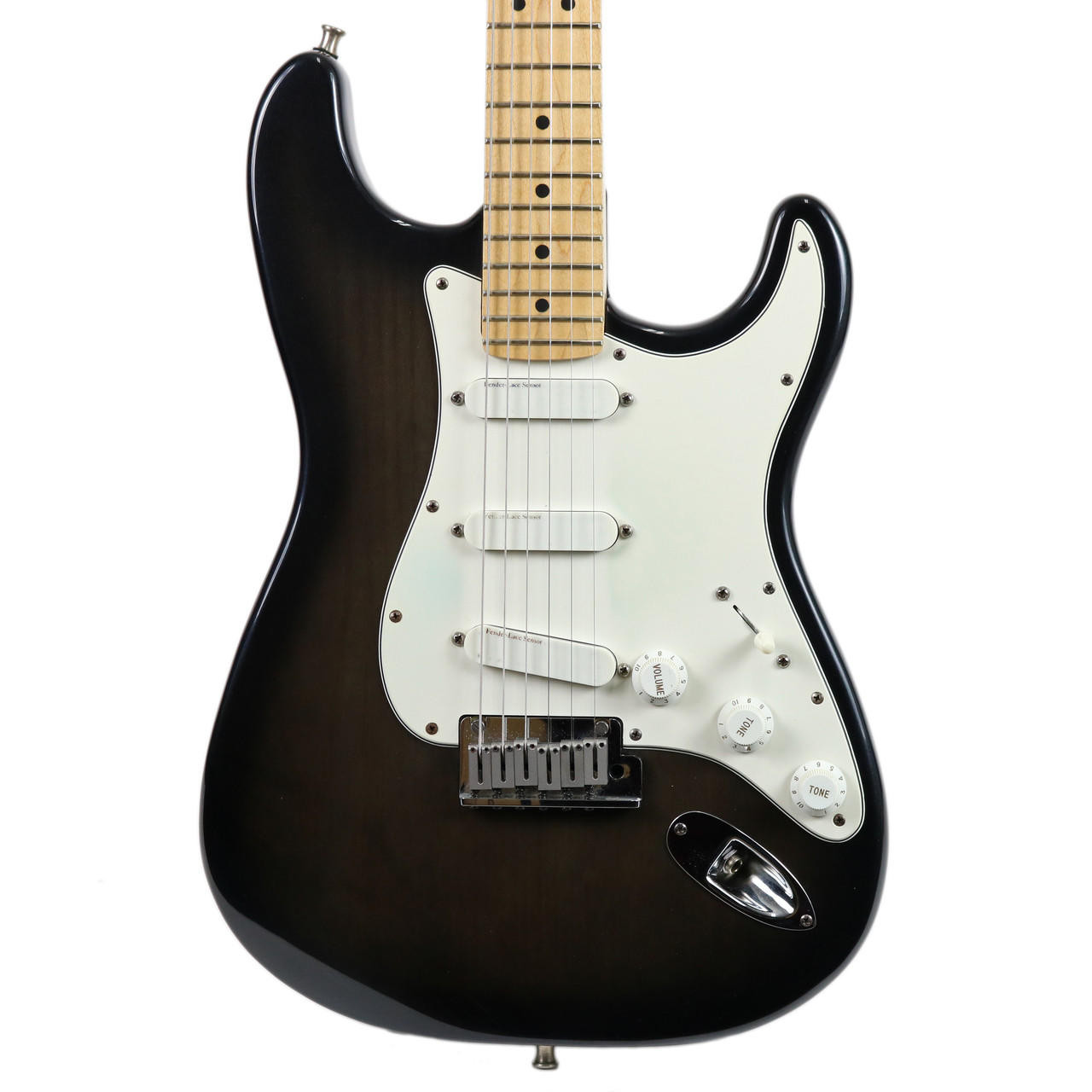 Vintage 1991 Fender Stratocaster Plus Black Pearl Dust | Cream
