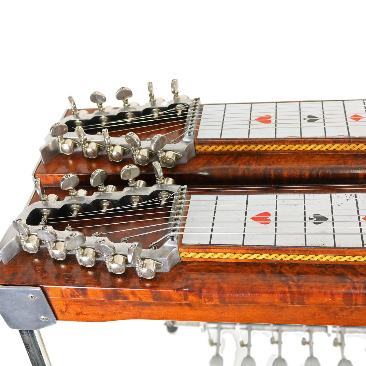 Vintage 1970's Sho Bud Professional Double Neck Pedal Steel Guitar