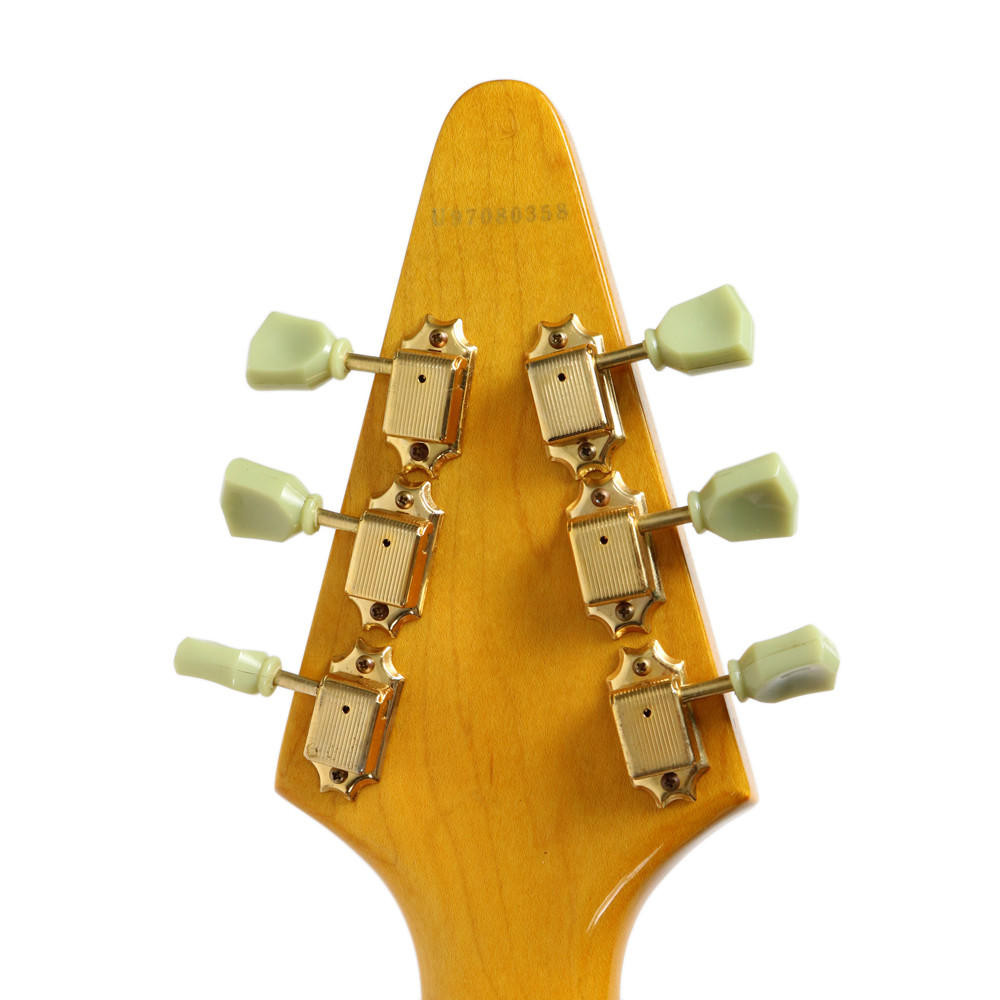 1997 Epiphone Flying V Korina Electric Guitar Natural Finish