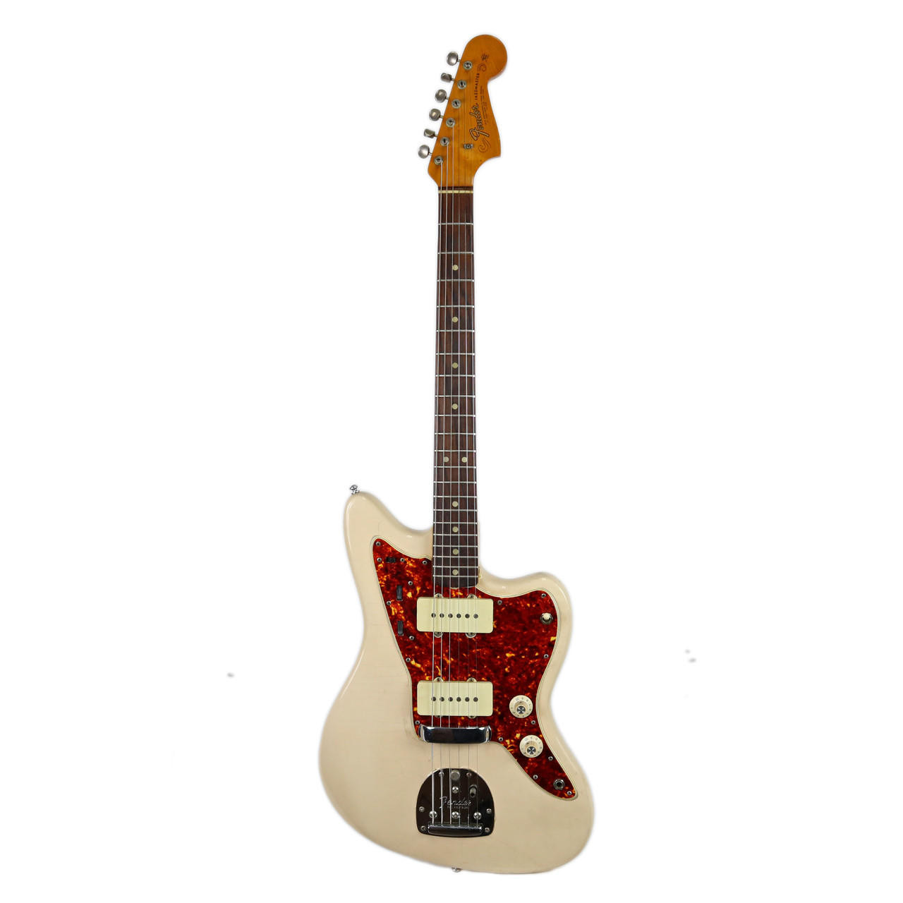 Vintage 1965 Fender Jazzmaster Refinished White | Cream City Music