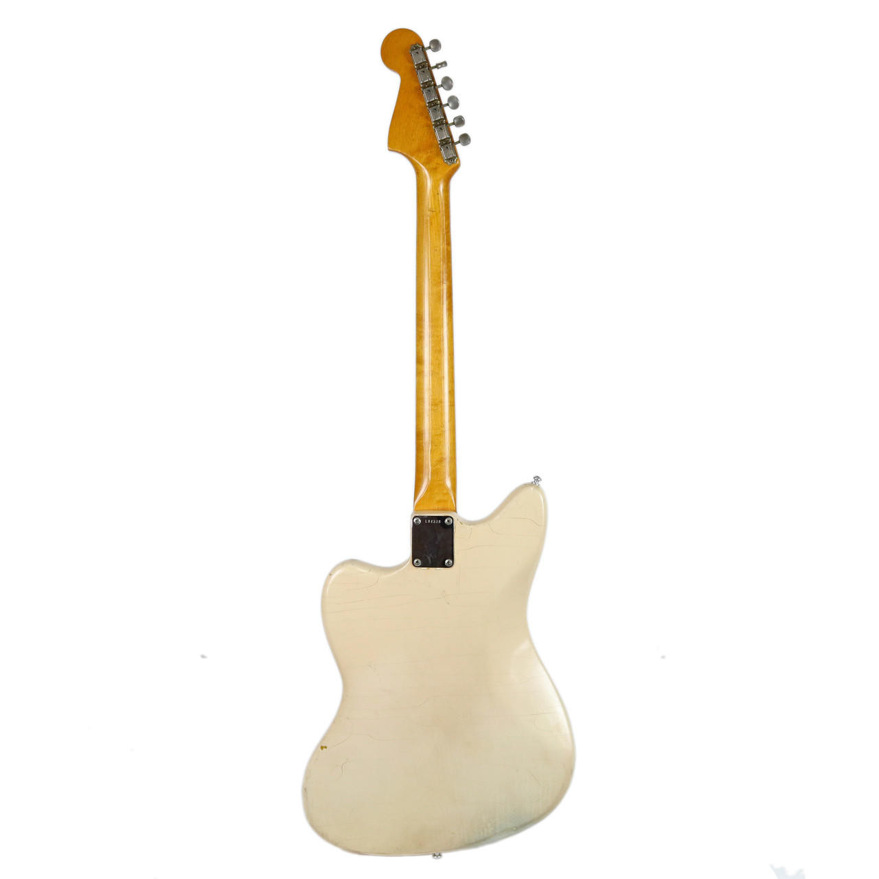 Vintage 1965 Fender Jazzmaster Refinished White | Cream City Music