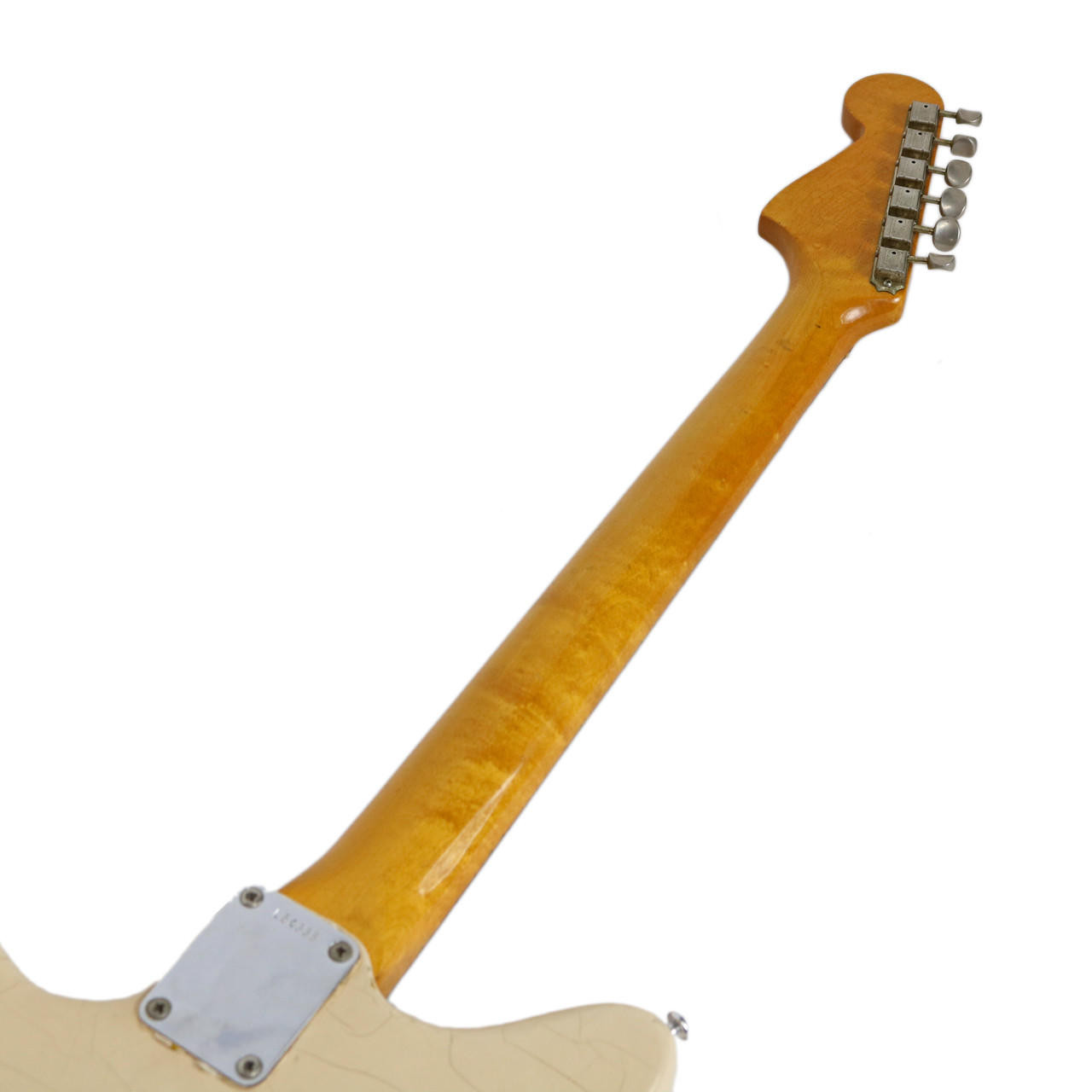 Vintage 1965 Fender Jazzmaster Refinished White | Cream City Music