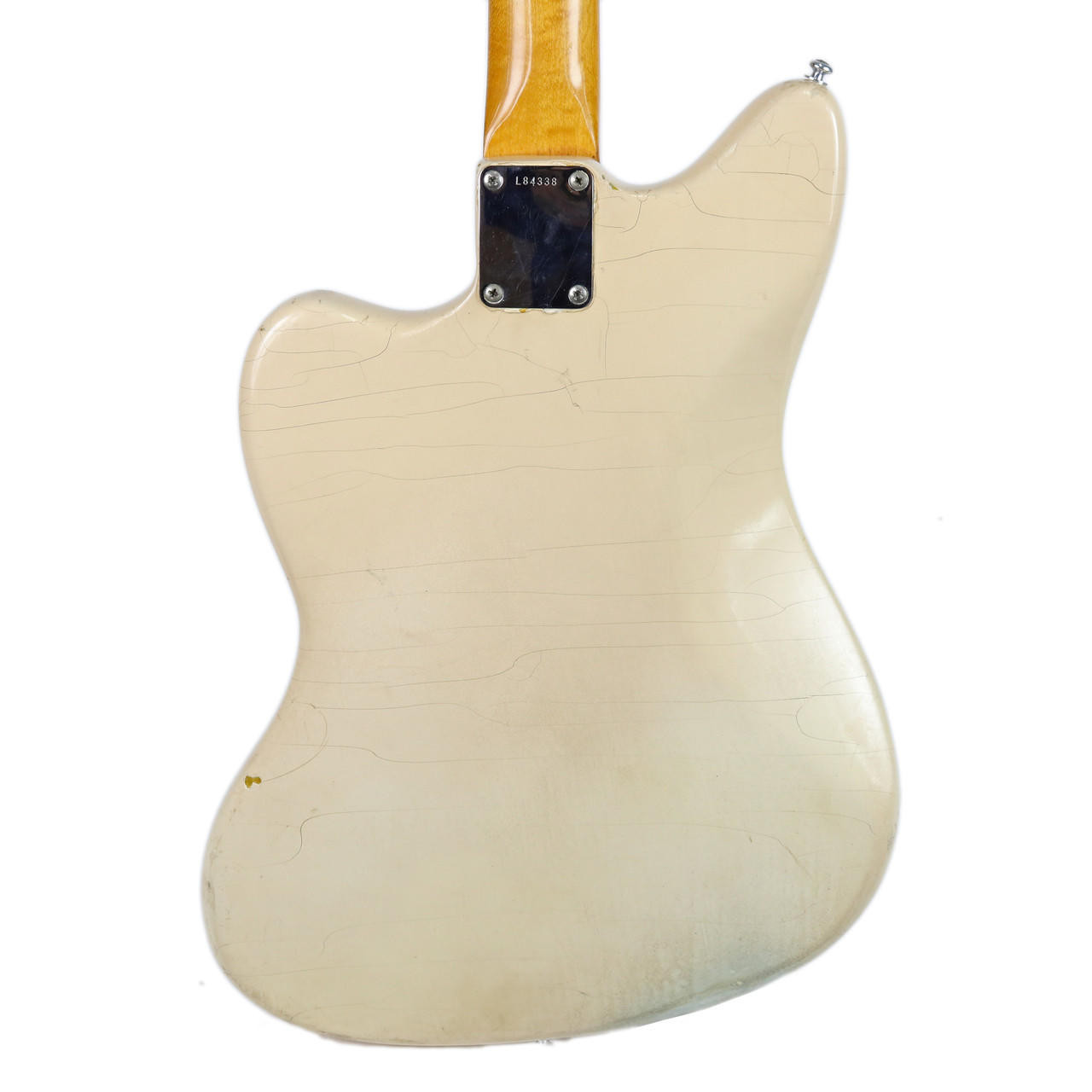 Vintage 1965 Fender Jazzmaster Refinished White | Cream City Music