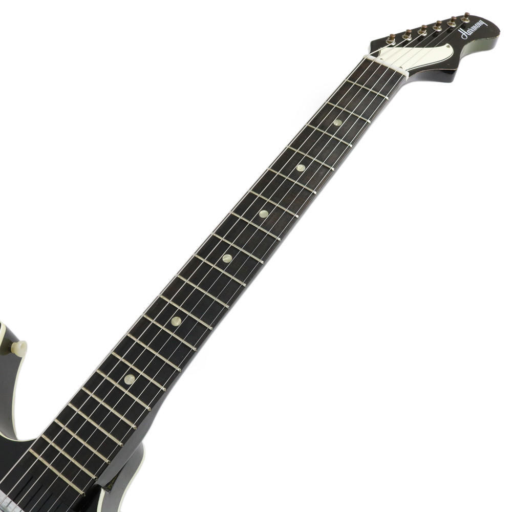 Vintage 1970 Harmony H-82G Rebel Electric Guitar Avocado