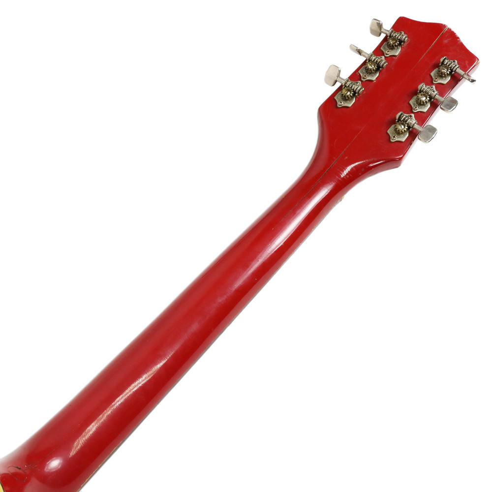 Vintage 1960's Gretsch 6125 Single Anniversary Electric Guitar Red