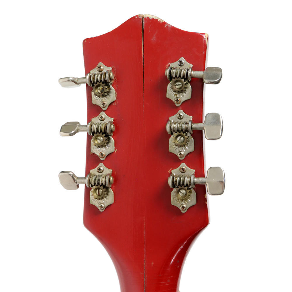 Vintage 1960's Gretsch 6125 Single Anniversary Electric Guitar Red