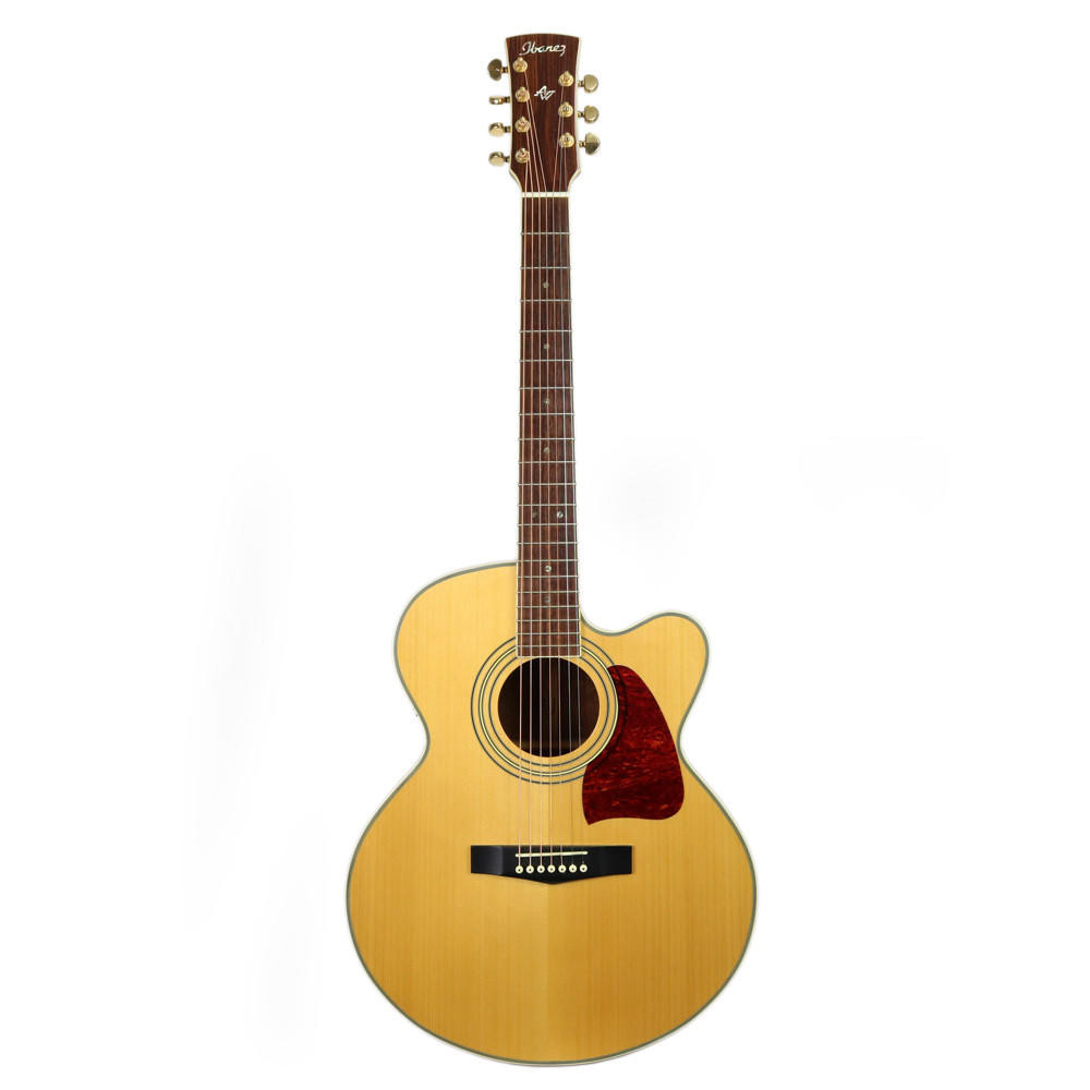 1997 Ibanez AJ-307E Jumbo 7-String Acoustic Electric Guitar