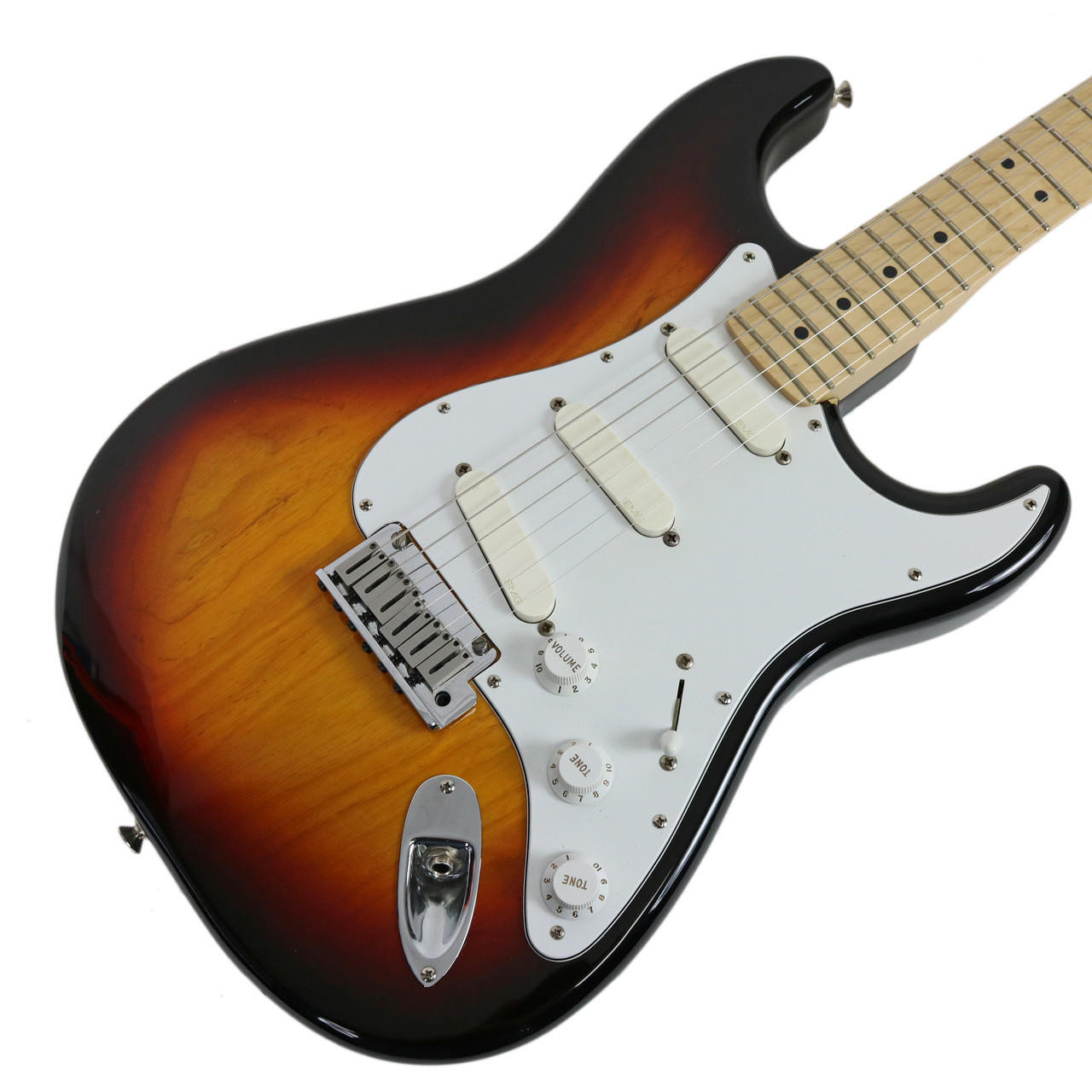 2005 Fender Stratocaster w/EMG's Sunburst | Cream City Music