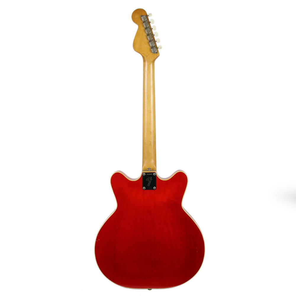 Vintage 1966 Fender Coronado I Hollow Body Electric Guitar Cherry