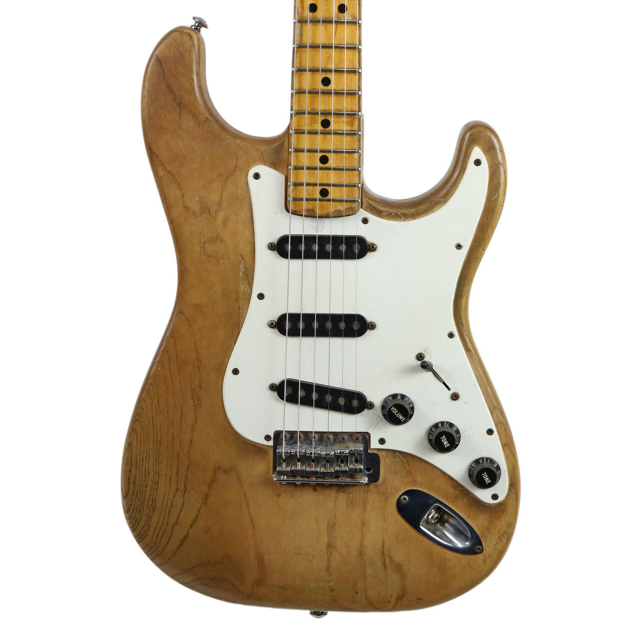Vintage 1979 Fender 25th Anniversary Stratocaster Stripped Finish 