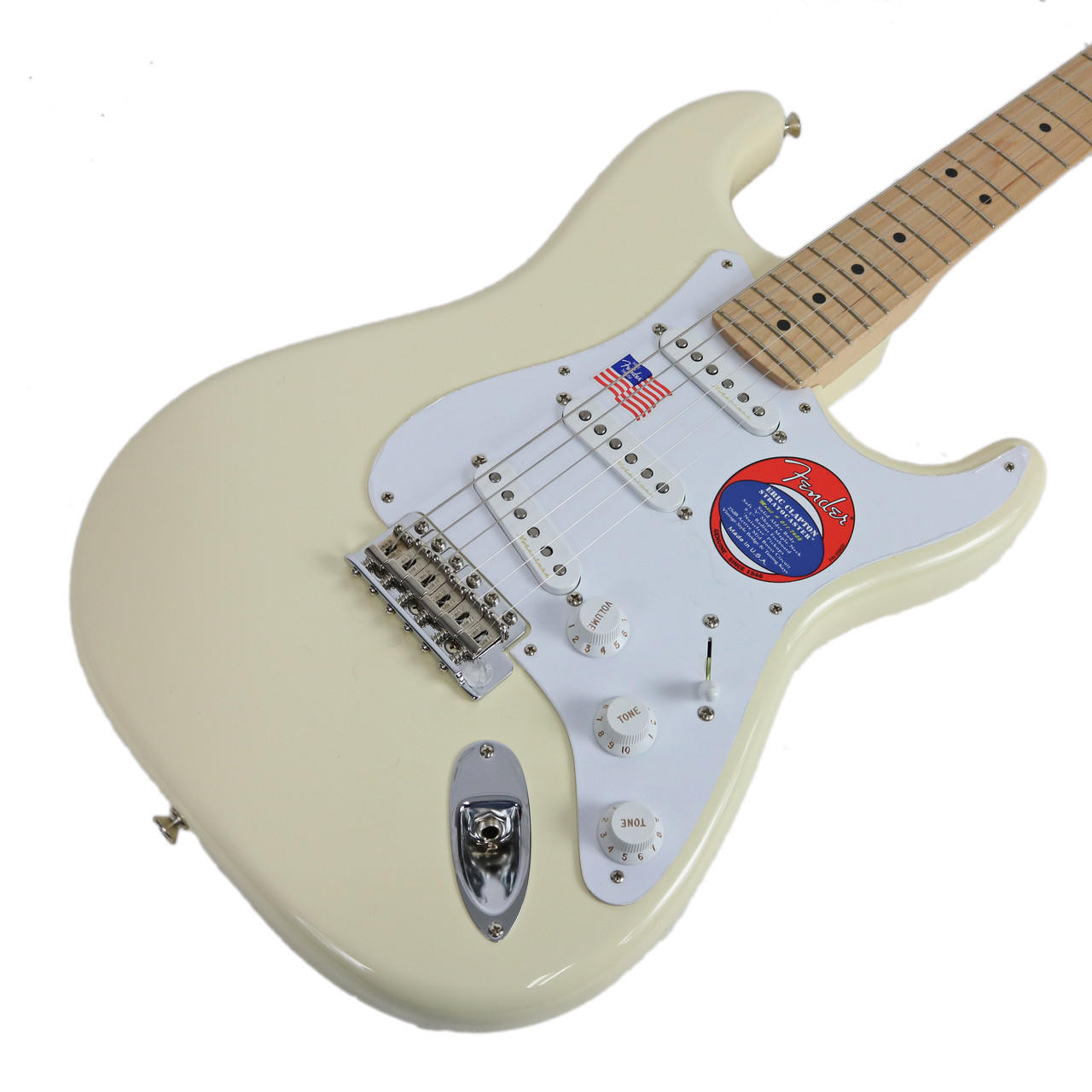 2015 Fender Eric Clapton Signature Stratocaster Olympic White