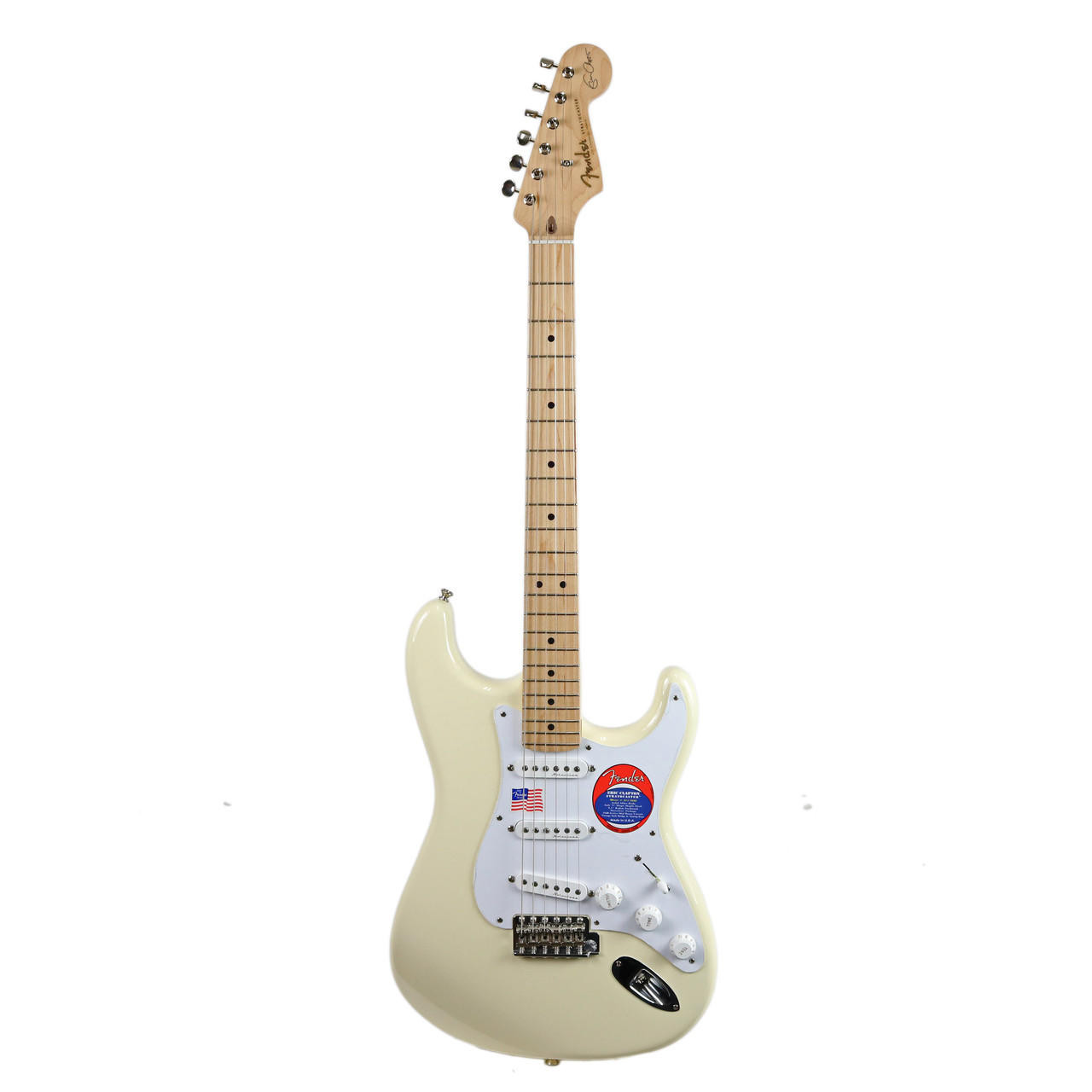 2015 Fender Eric Clapton Signature Stratocaster Olympic White