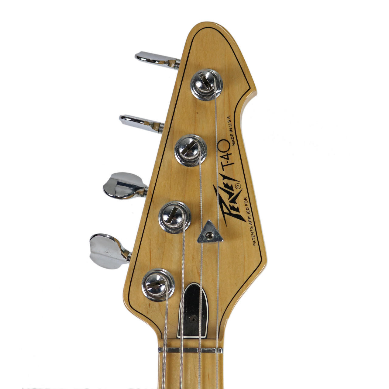 Vintage 1978 Peavey T-40 Bass Guitar Natural | Cream City Music