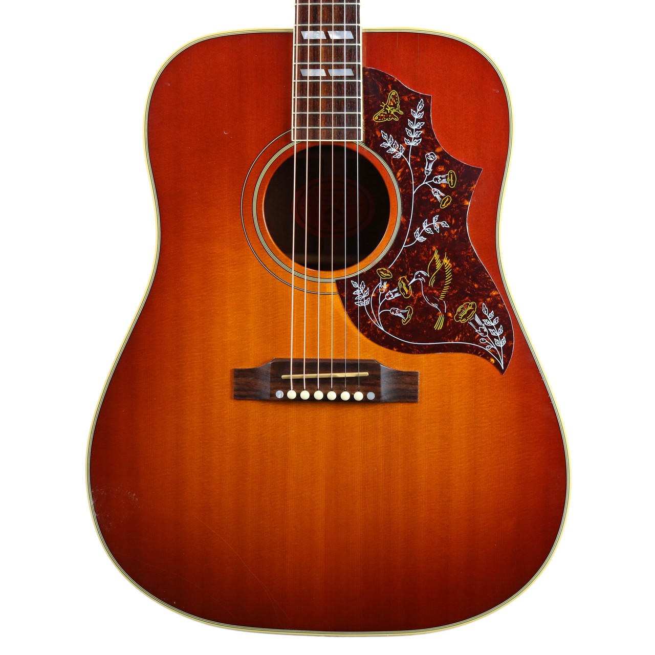 Gibson Hummingbird 2002年製 2002 Gibson Hummingbird Dreadnought Acoustic Guitar Sunburst