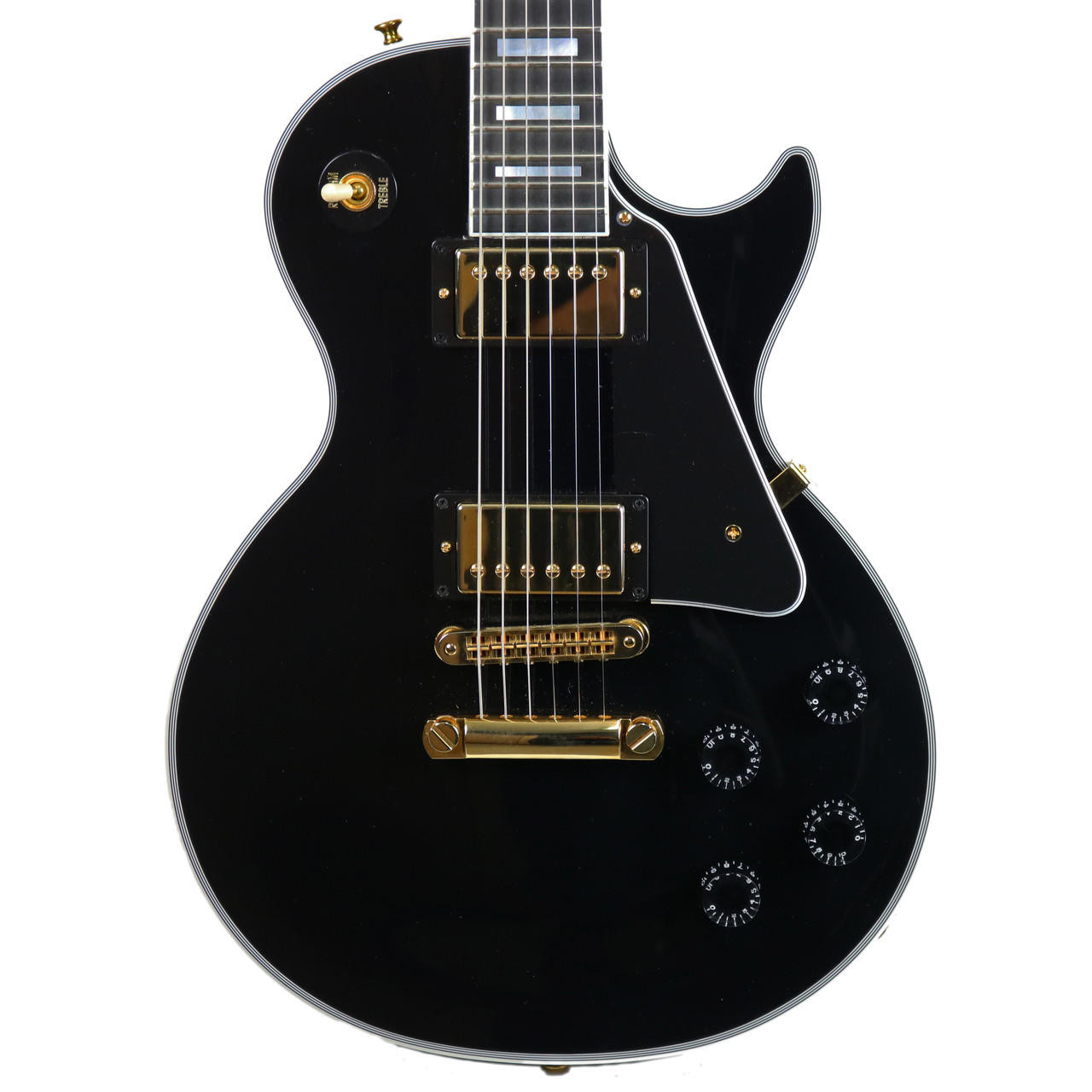 2013 Gibson Custom Shop Les Paul Custom Electric Guitar Ebony