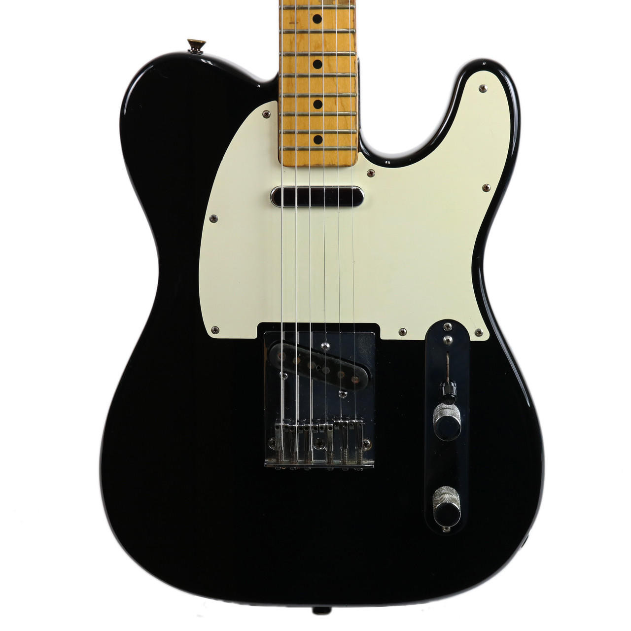 Fender Telecaster ブラック Vintage 1984 Fender Telecaster Electric Guitar Black Finish