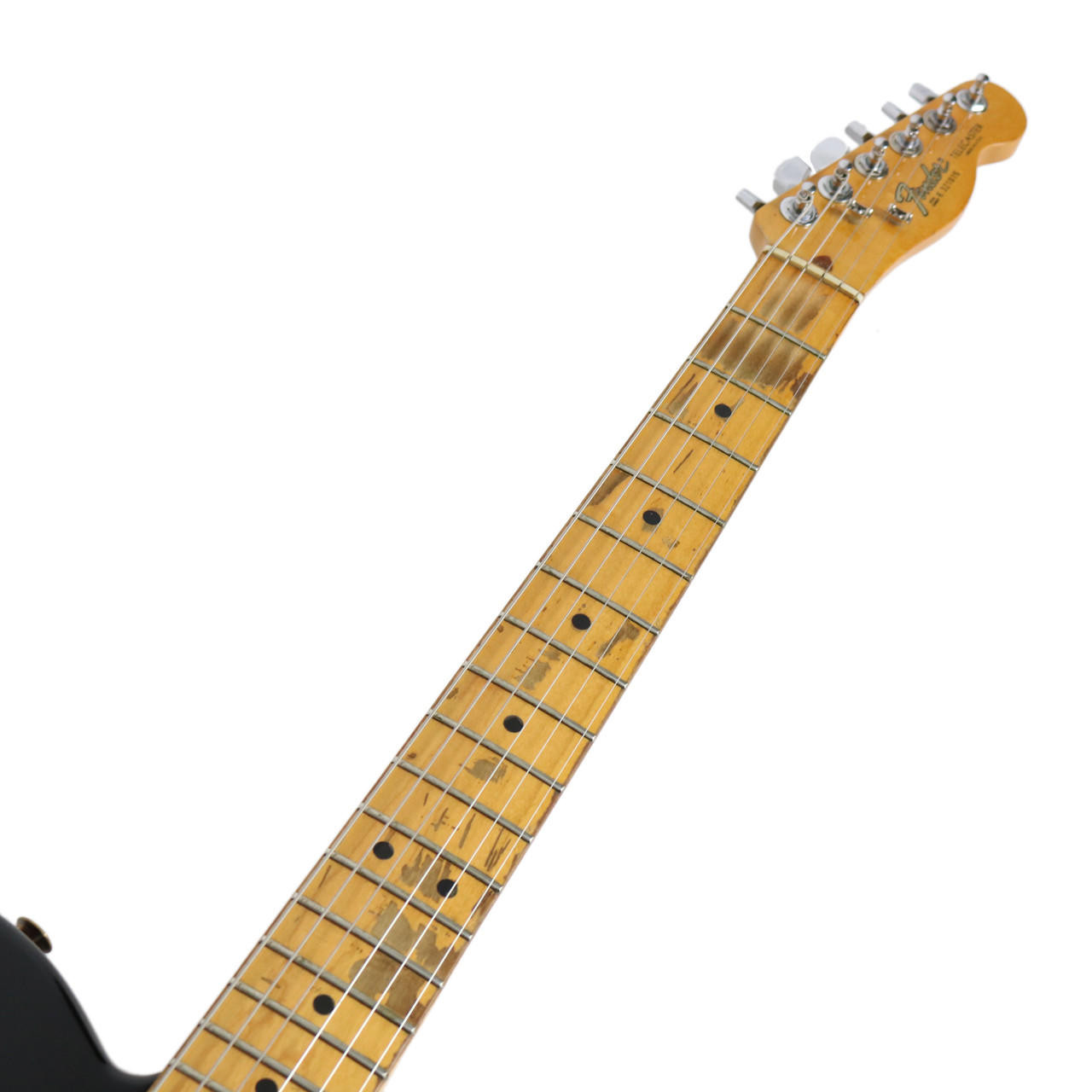 Vintage 1984 Fender Telecaster Electric Guitar Black Finish