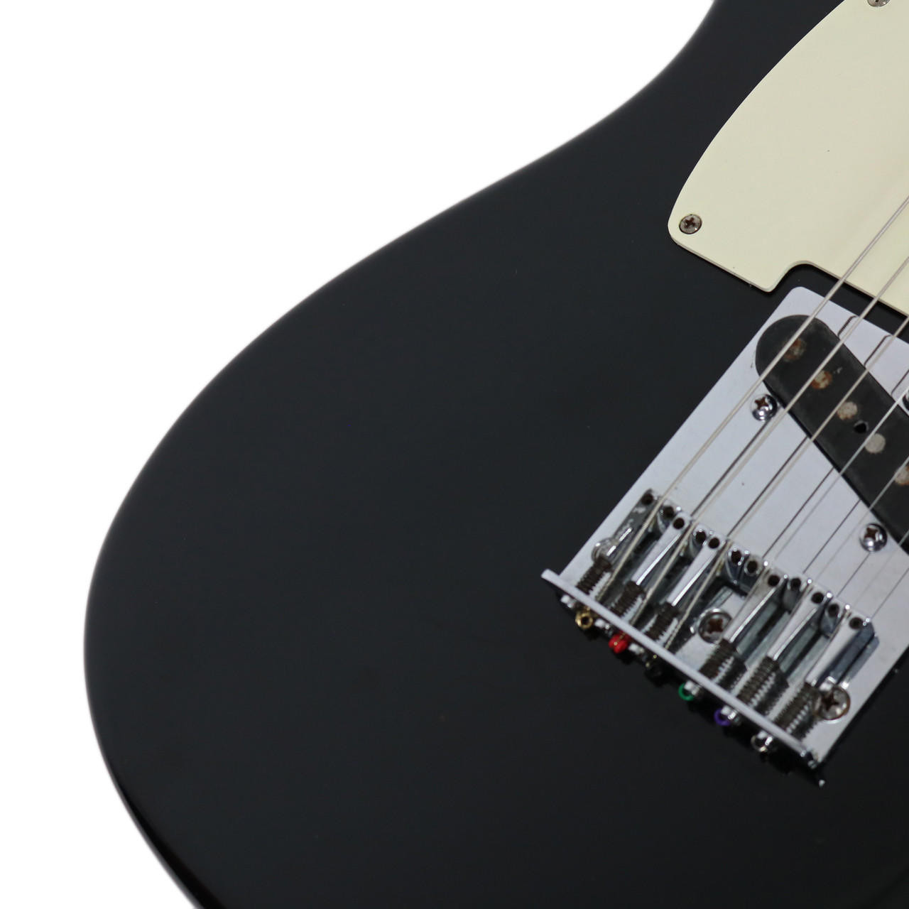 Vintage 1984 Fender Telecaster Electric Guitar Black Finish