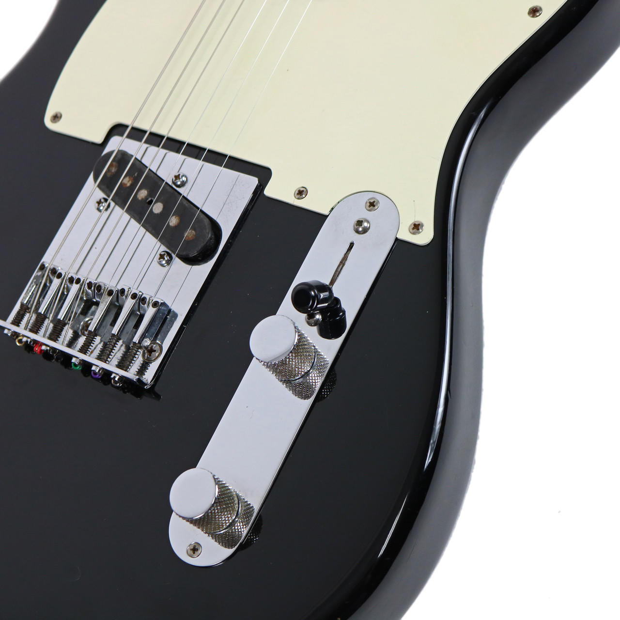 Vintage 1984 Fender Telecaster Electric Guitar Black Finish