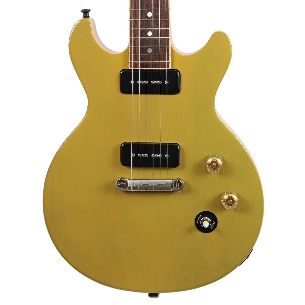ギター gibson lespaul special 2015 2015 Gibson Les Paul Special Double Cut Electric Guitar TV Yellow