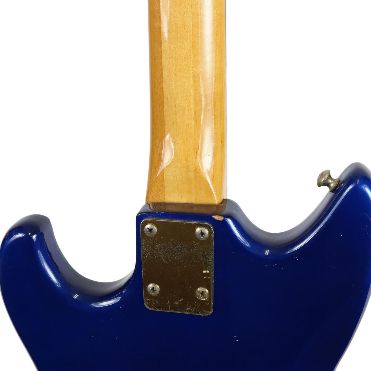 Vintage 1960's Teisco Del Rey Spectrum Electric Guitar Blue Finish