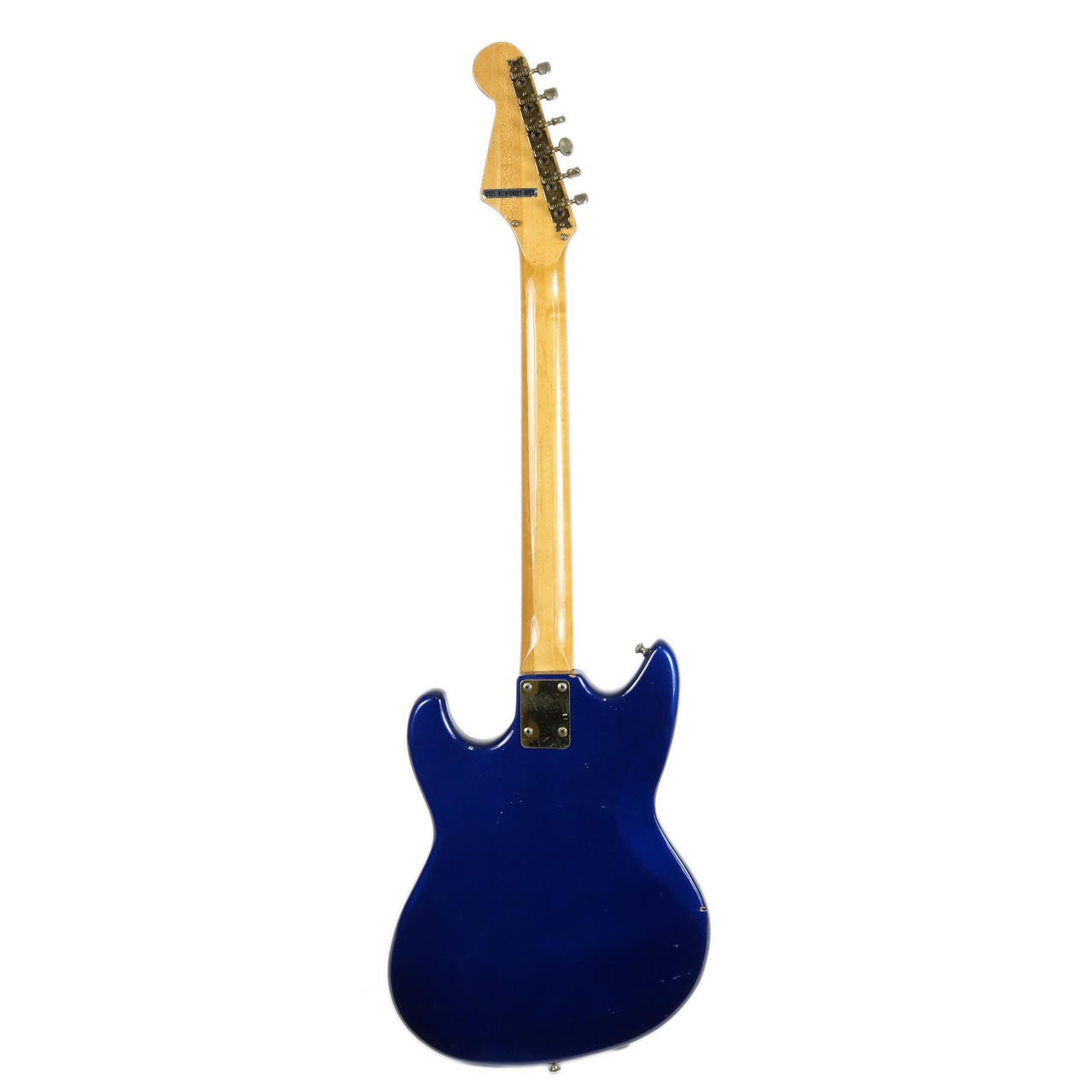 Vintage 1960's Teisco Del Rey Spectrum Electric Guitar Blue Finish