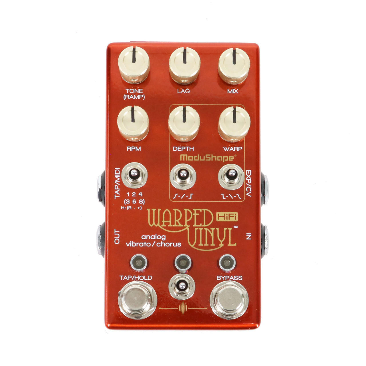 Chase Bliss Audio Warped Vinly Hi-Fi Analog Chorus/Vibrato Pedal Chase Bliss Audio Warped Vinly Hi-Fi Analog Chorus/Vibrato Pedal