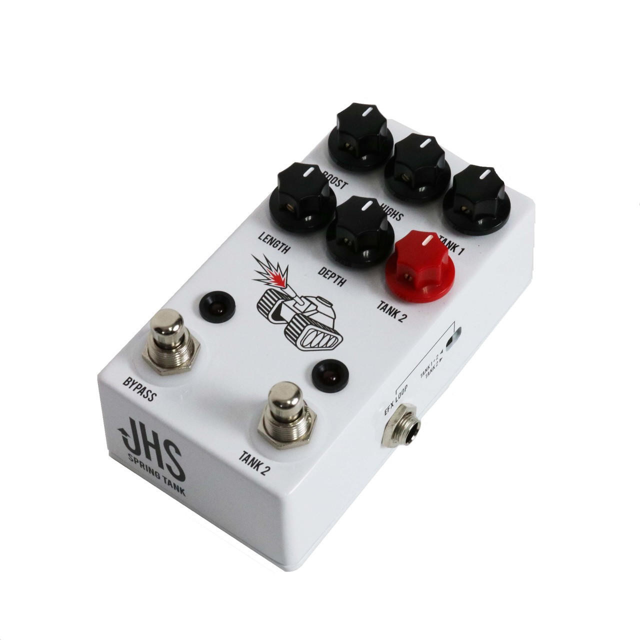 JHS Spring Tank Reverb エフェクター JHS Spring Tank Reverb Pedal | Sweetwater