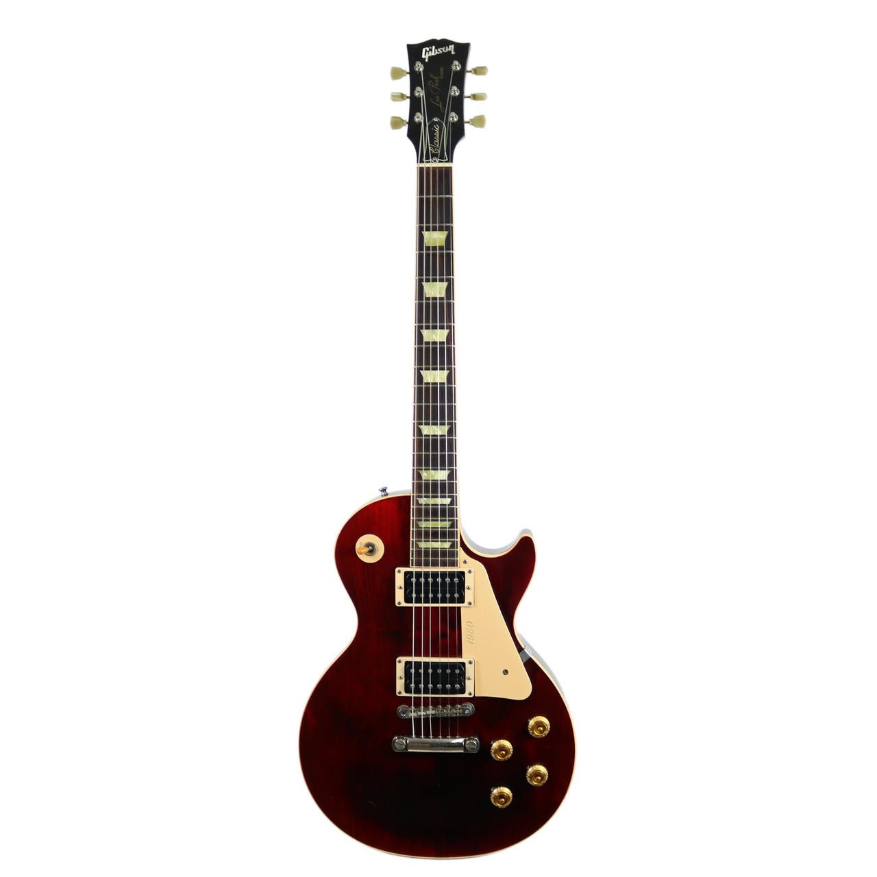 2000 Gibson Les Paul 1960 Classic Electric Guitar Wine Red | Cream