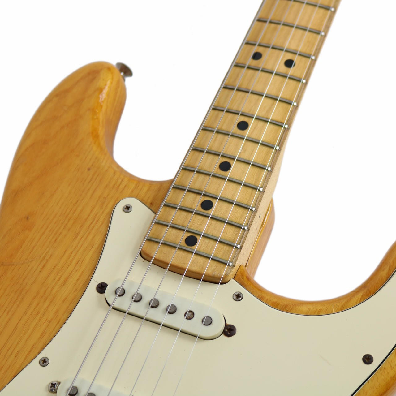 Vintage 1971 Fender Stratocaster Electric Guitar Natural Finish
